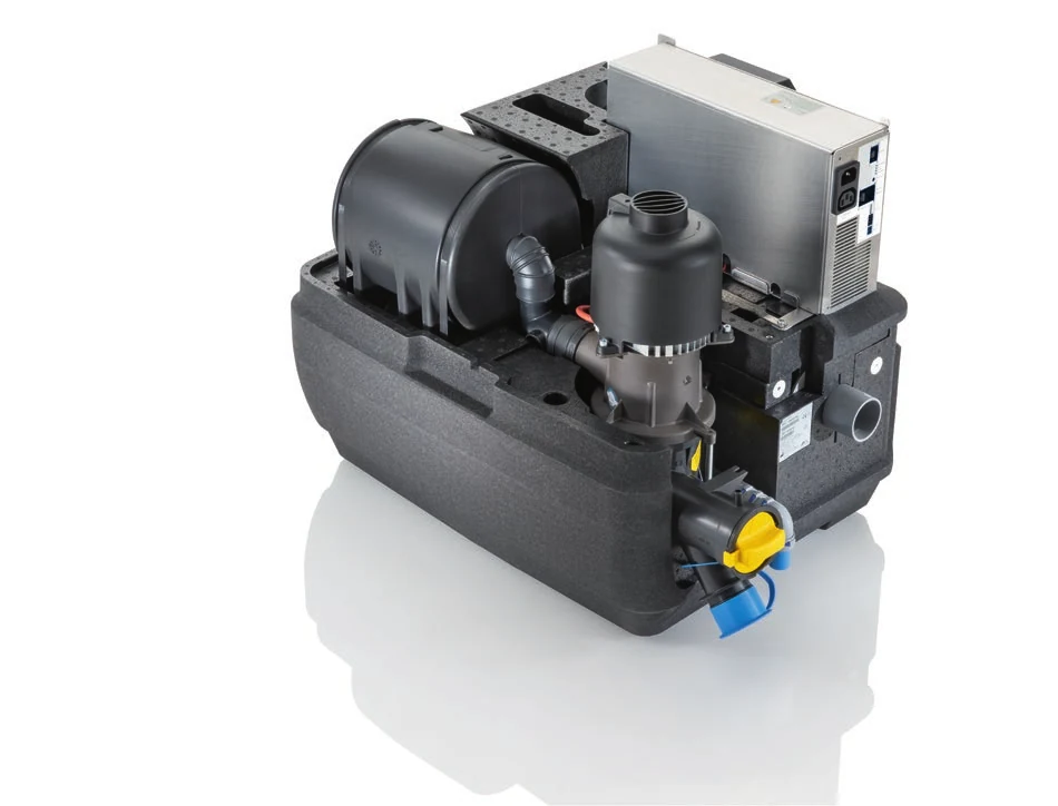 Dürr Dental Tyscor hygienic suction system with anti-retraction protection