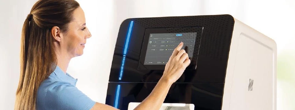 Ceramill milling equipment used in a CAD CAM dental workflow